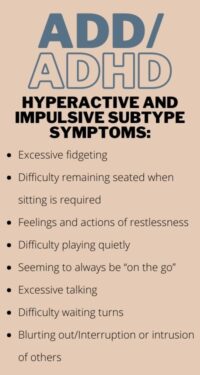 ADHD Symptoms