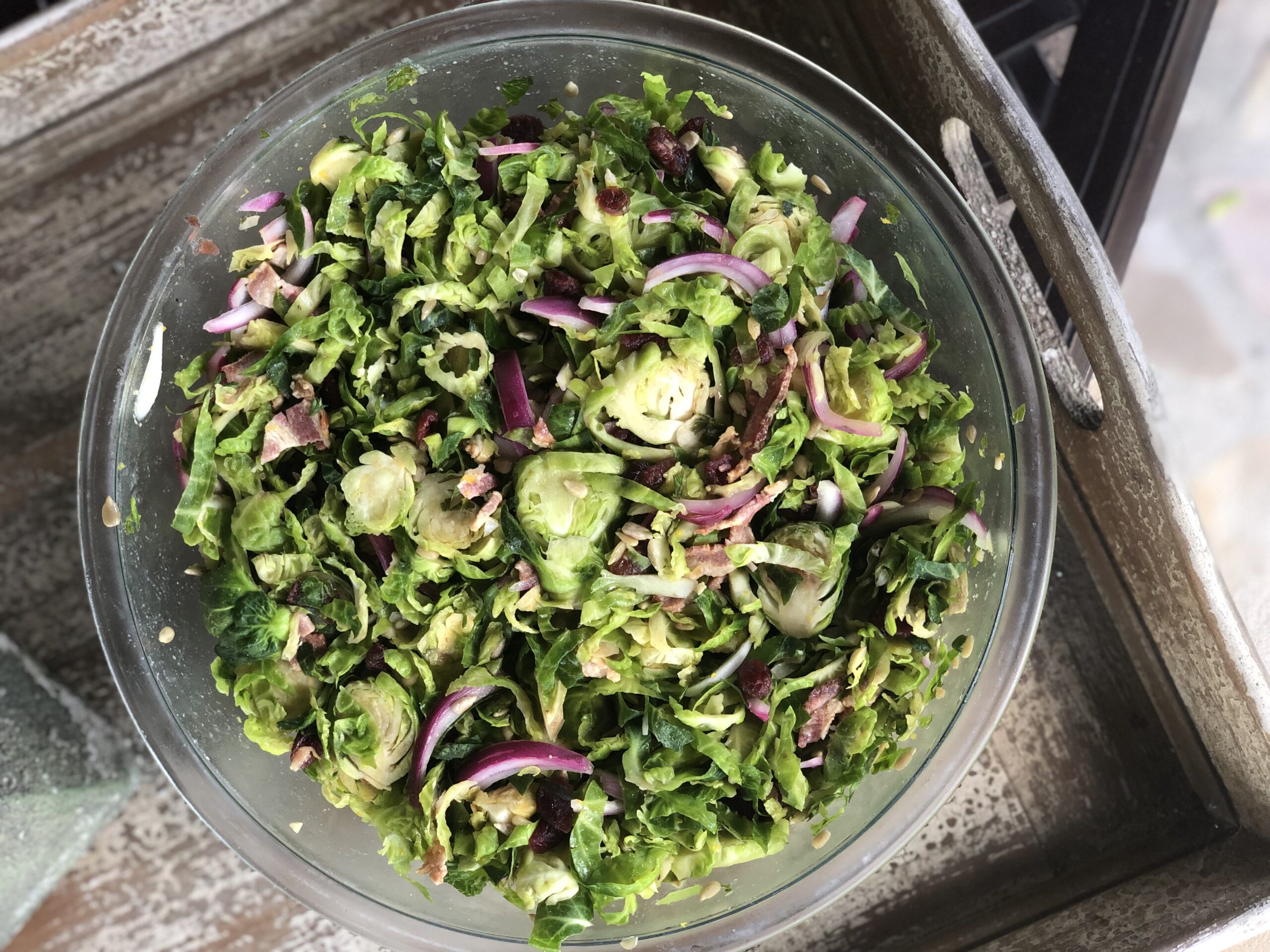 Image of a whole foods based salad with greens