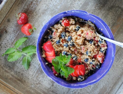 Easy Quinoa Berry Salad
